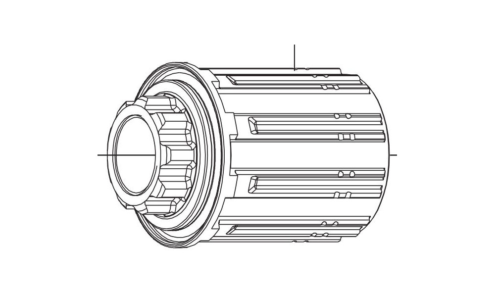 Rumba bungas Fulcrum Red Power SL for Shimano HG and SRAM 8/9/10-speed cassettes 