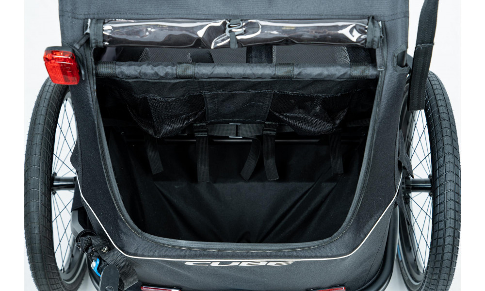 Velo piekabe Cube Double CMPT black - 3