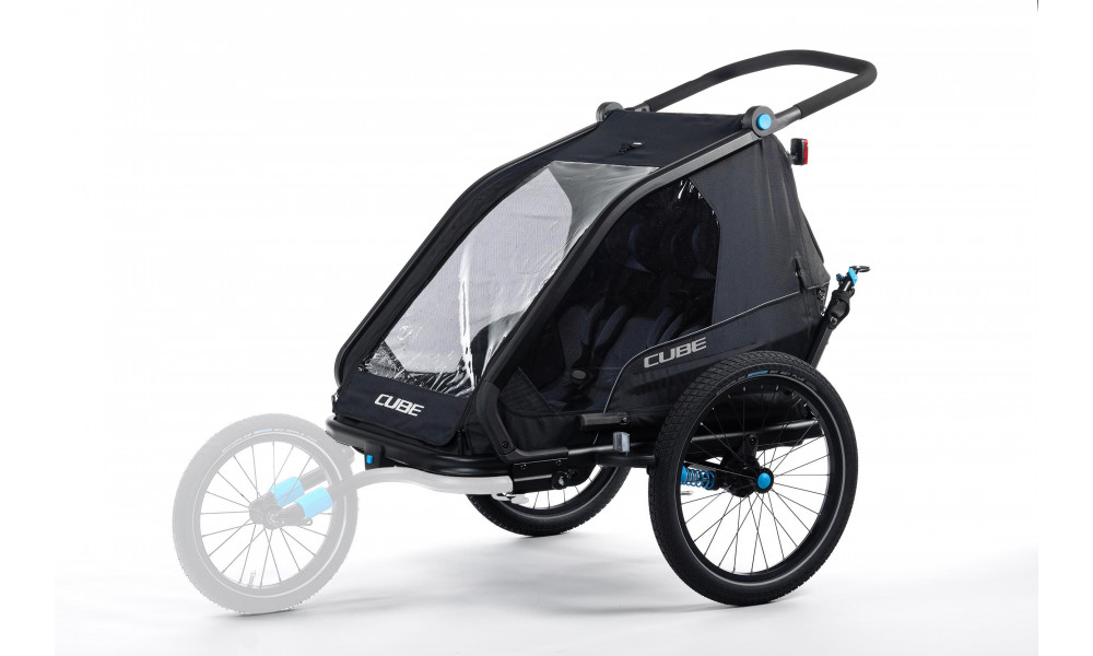 Velo piekabe Cube Double CMPT black - 4
