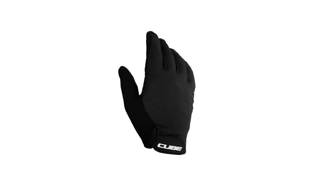 Velo cimdi Cube CMPT Comfort Long black - 1