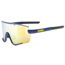 Brilles Uvex sportstyle 236 Set blue matt / mirror yellow