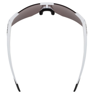Brilles Uvex pace perform CV white matt / mirror lavande