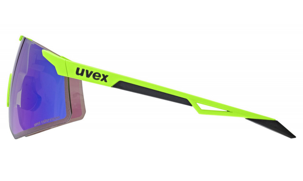 Brilles Uvex pace perform CV yellow matt / mirror blue - 4