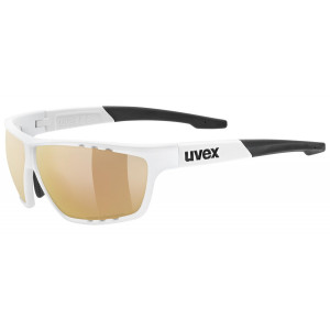 Brilles Uvex sportstyle 706 CV V white matt / litemirror red