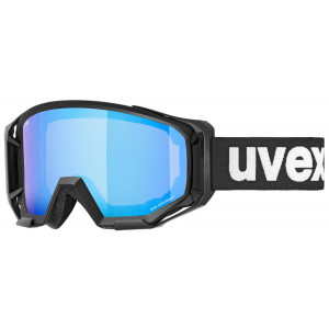 Brilles Uvex athletic CV black mat SL / FM blue-green