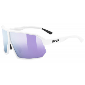 Brilles Uvex sportstyle 237 white matt / mirror lavender