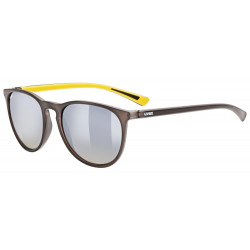 Brilles Uvex LGL 43 black matt / ltm smoke degrade