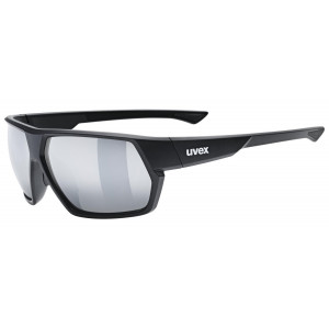 Brilles Uvex sportstyle 238 black matt / mirror silver