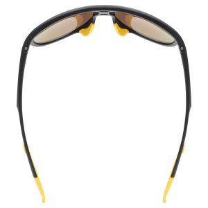 Brilles Uvex sportstyle 515 black matt / mirror yellow