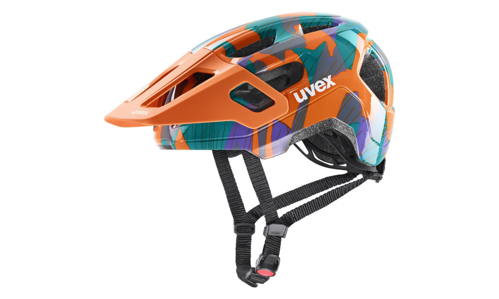 Velo ķivere Uvex react jr. papaya camo - 1