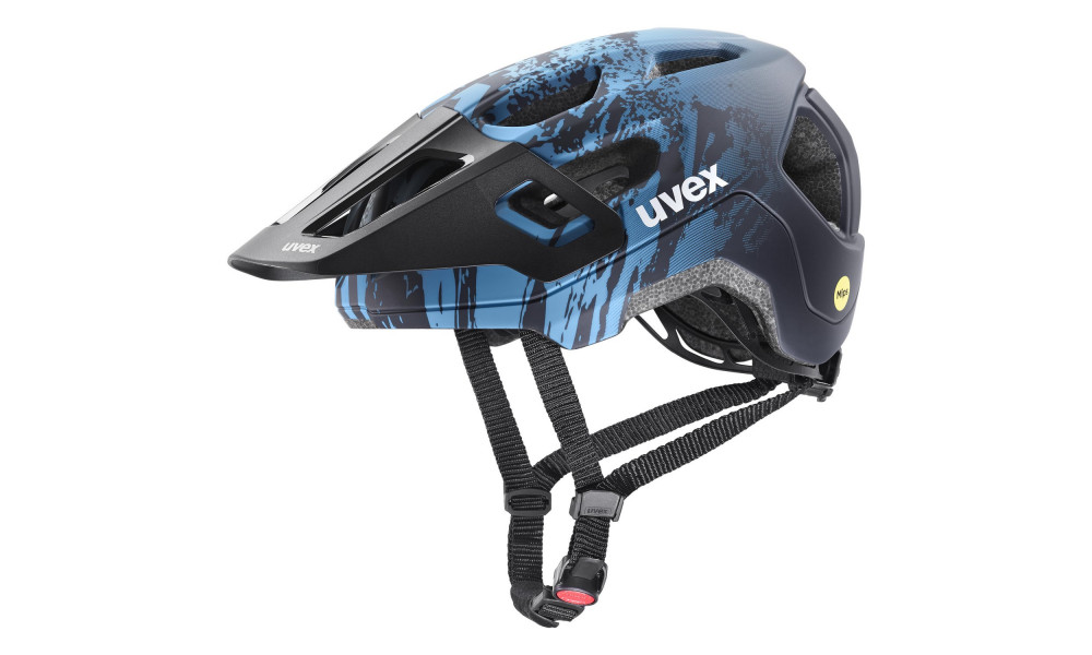 Velo ķivere Uvex react jr. MIPS azure - deep space matt - 1