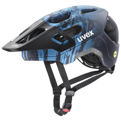 Velo ķivere Uvex react jr. MIPS azure - deep space matt