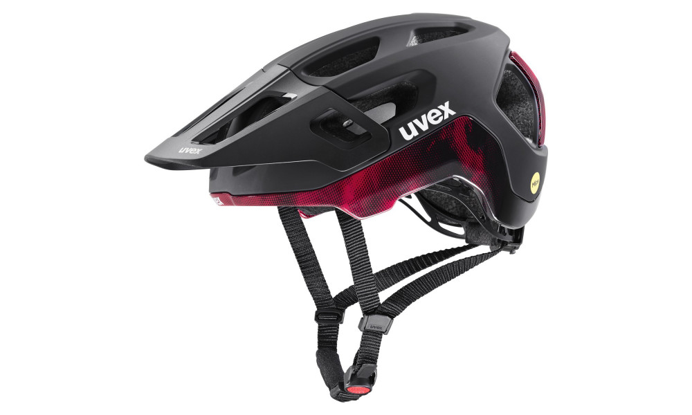 Velo ķivere Uvex react MIPS black-ruby red matt - 1