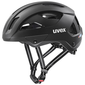 Velo ķivere Uvex city stride black matt