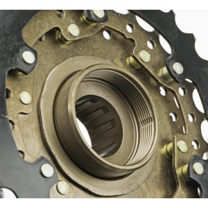 Aizmugurējais zobratu bloks Shimano MF-TZ500 7-speed Aizmugurējais zobratu bloks Shimano MF-TZ500 7-speed