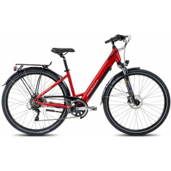 Elektriskais velosipēds ProEco:ON Wave LTD 1.0 504Wh red-silver
