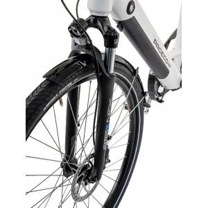 Elektriskais velosipēds ProEco:ON Wave LTD 1.0 504Wh white-black